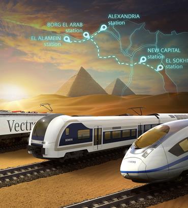 Egypt's First High-speed Train Line Will Connect the Red Sea to the Mediterranean